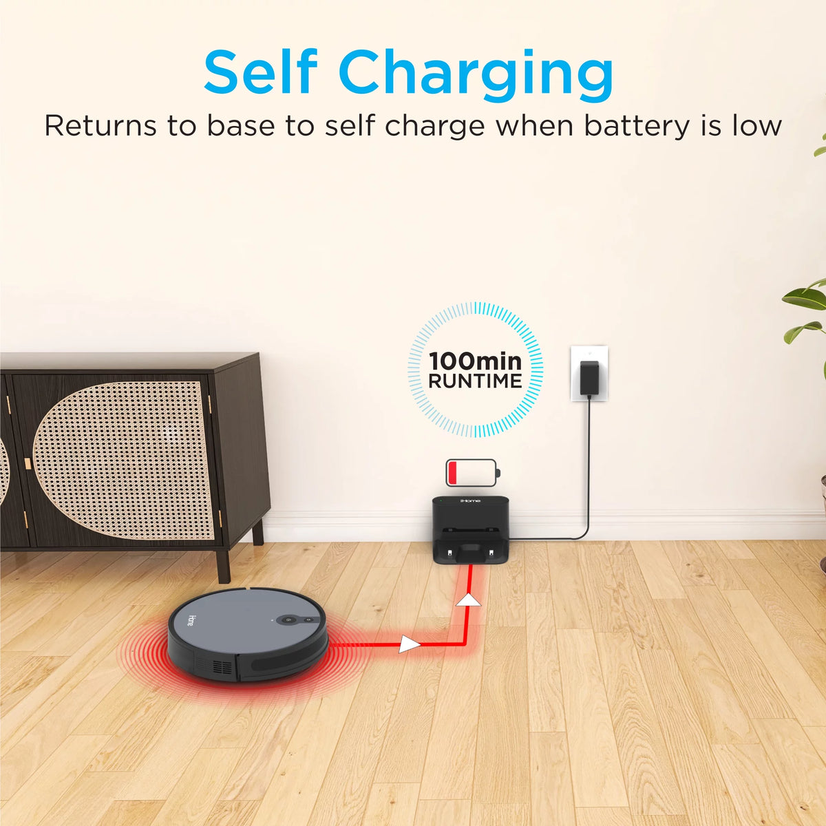 Robot Vacuum with Mapping Technology U8251