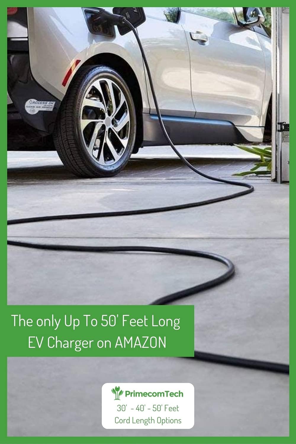Level 2 Electric Vehicle Charger with 40Ft Cable K117