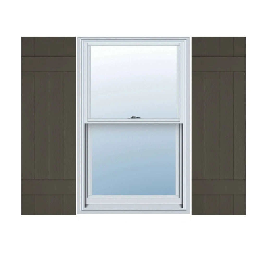 Board-n-Batten Shutters with Shutter-Loks, Per Pair X295