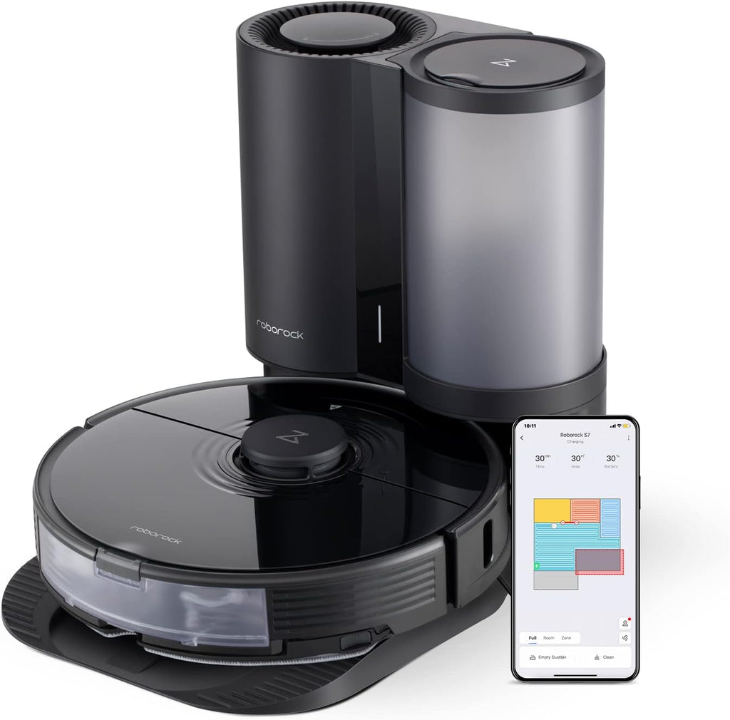 Robot Vacuum and Sonic Mop with Self-Empty Dock C898815
