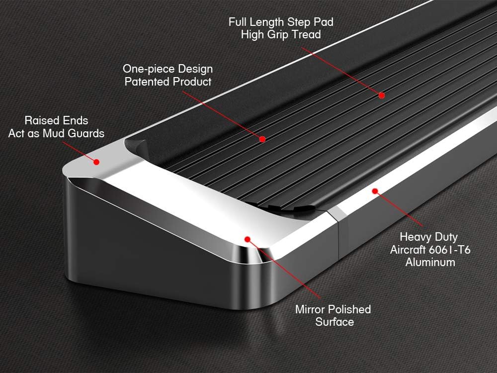 Running Boards 6in Double Cab C83478