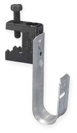 J-Hook with Beam Clamp Steel Pack of 40 Q992300