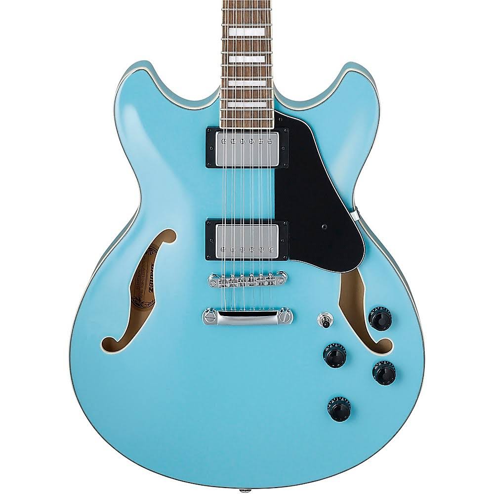 Mint Blue 12-String Electric Guitar A7462