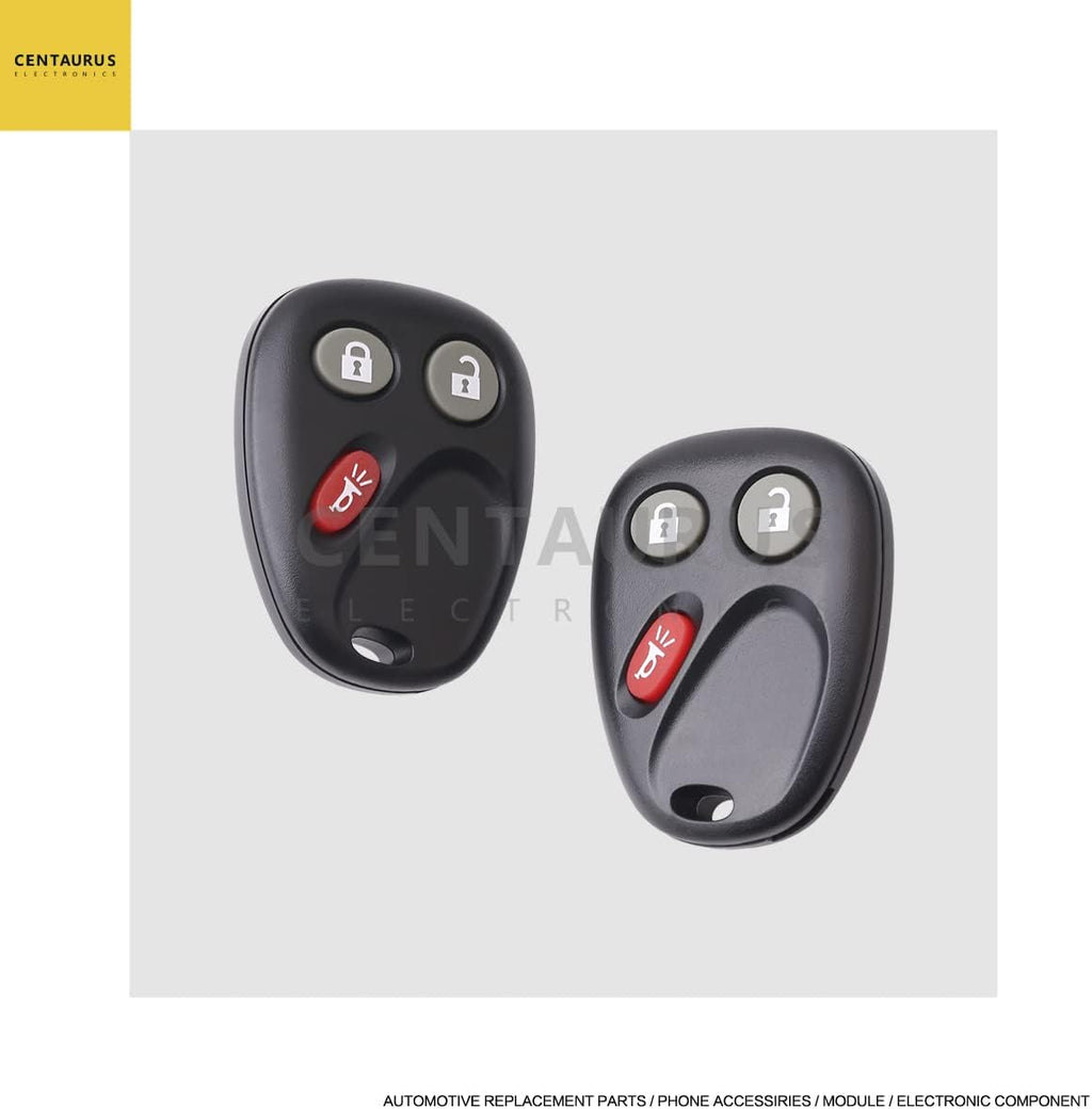 Car Key Fob Keyless Entry Remote 3 Button Pack of 2 Z327