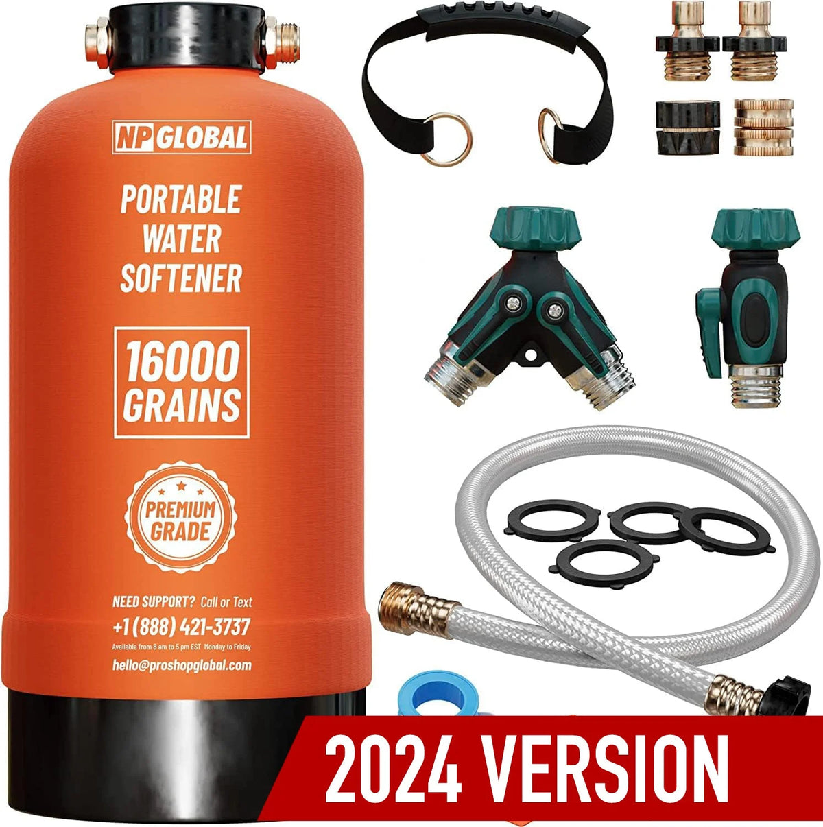 Portable 16,000 Grain RV Water Softener X3009