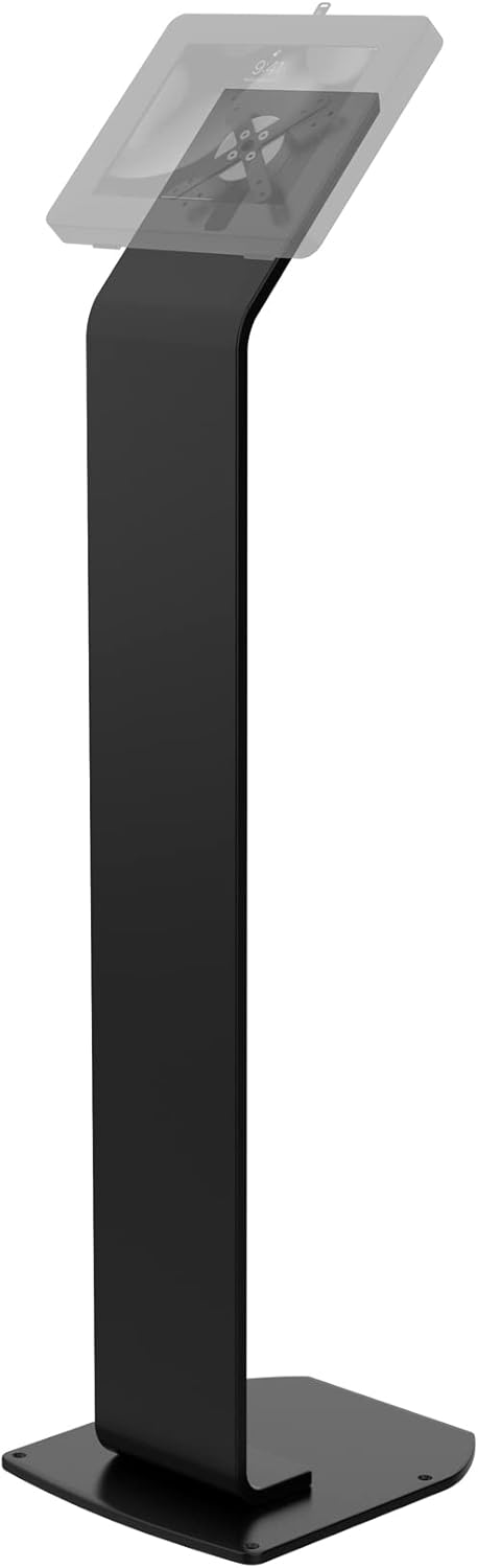 Black Heavy-Duty VESA Compatible Floor Stand Kiosk K35830