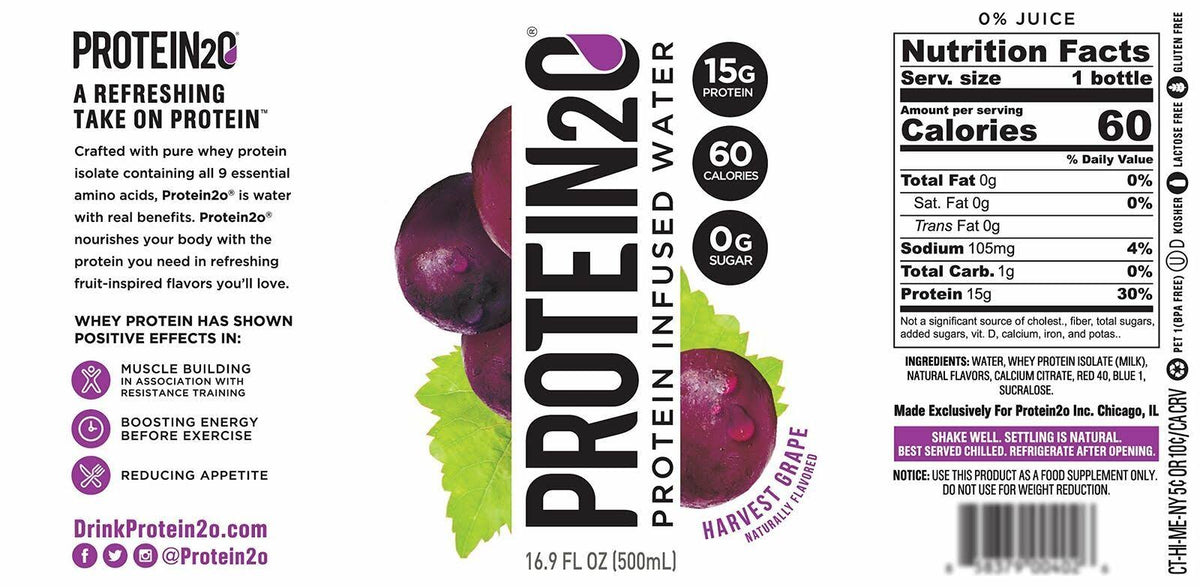 Low Calorie Whey Protein Drink 16.9 oz Pack of 12 S44189