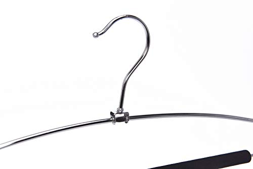 3 Multi-Bar Metal Pants Hangers with Non-Slip Foam Padding Q2274