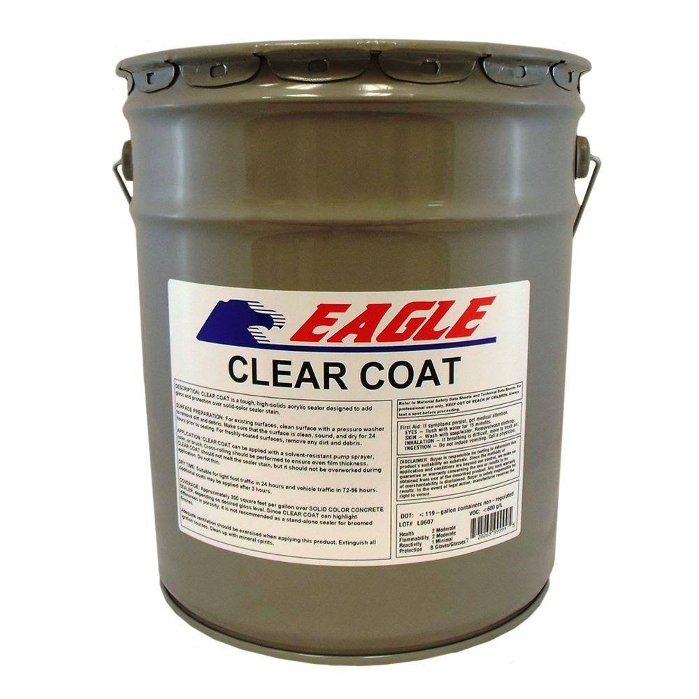 5 gal. Clear Coat High Gloss Oil-Based Acrylic Topping T5630