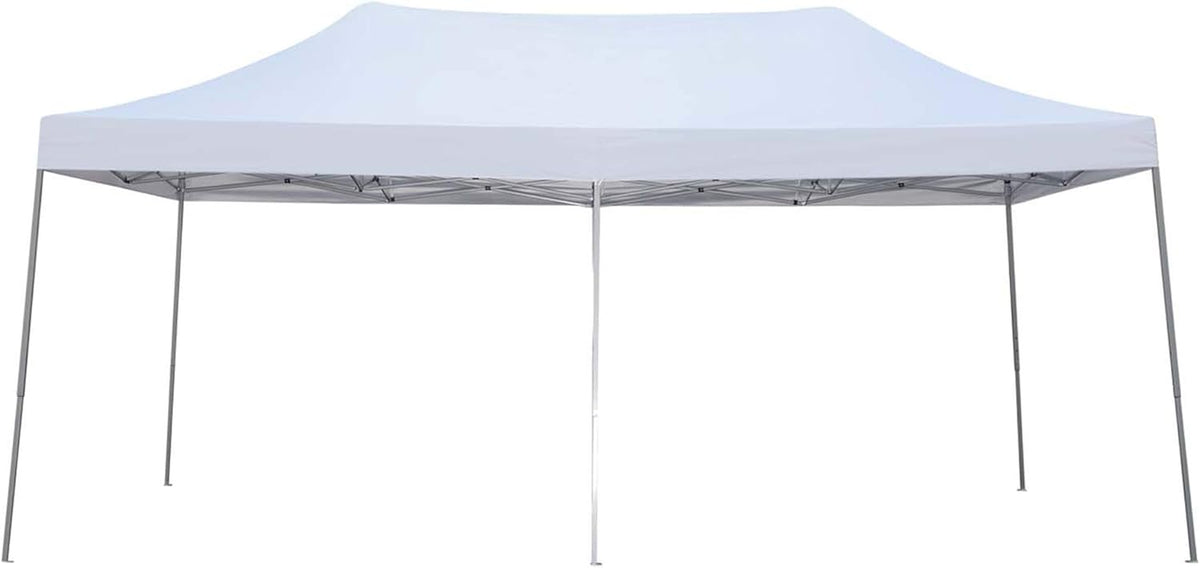 10x10FT Pink Portable Pop Up Canopy Tent with Carry Bag Y870950