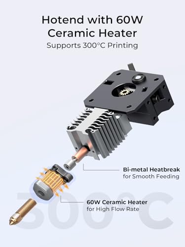 3D Printer, 500 mm/s High-Speed Printing, 220×220×250 mm Print Volume L5860