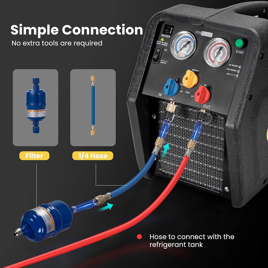 Portable Refrigerant Recovery Machine N630728
