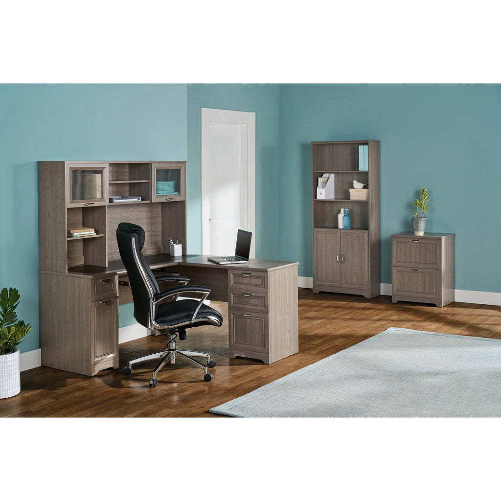Gray L-Shape Corner Desk X691