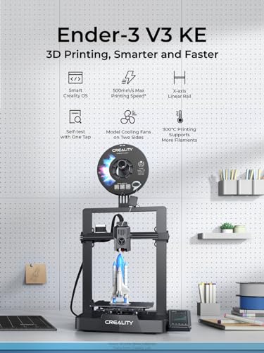 3D Printer, 500 mm/s High-Speed Printing, 220×220×250 mm Print Volume L5860