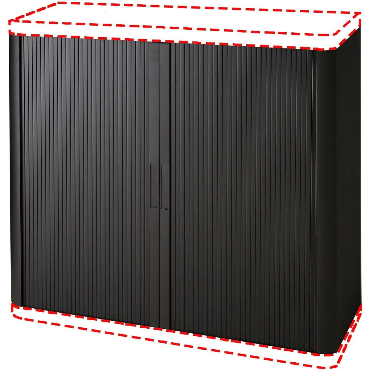 Black Storage Cabinet Door Kit S153