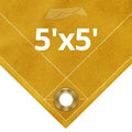 10 oz Tan Canvas Tarps 5' x 5' T244