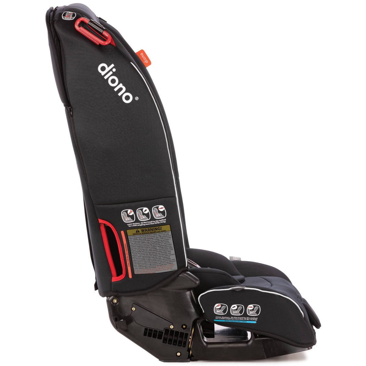 Black All-in-One Convertible Car Seat G288