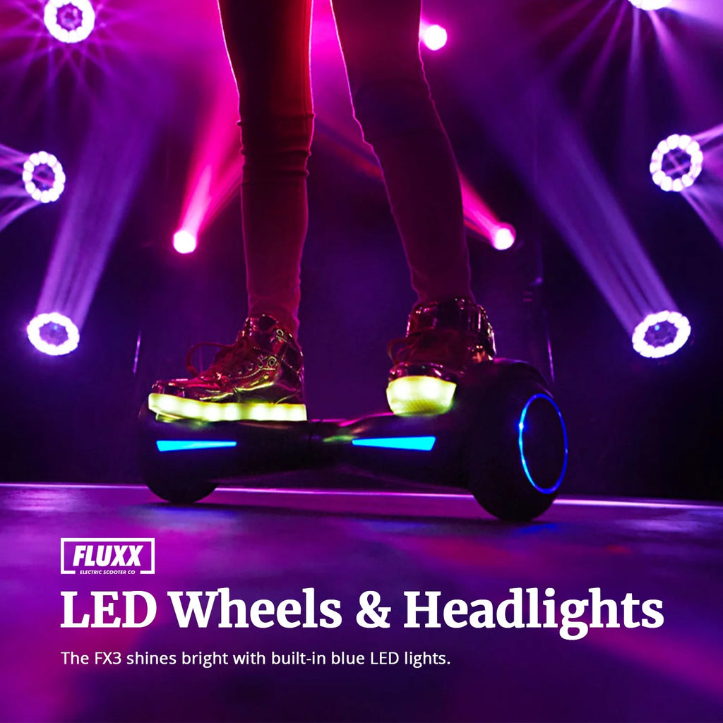 Pink Hoverboard with 6.5" LED Wheels I534