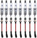 8 pcs Spark Plugs Wires + Spark Plugs B26035