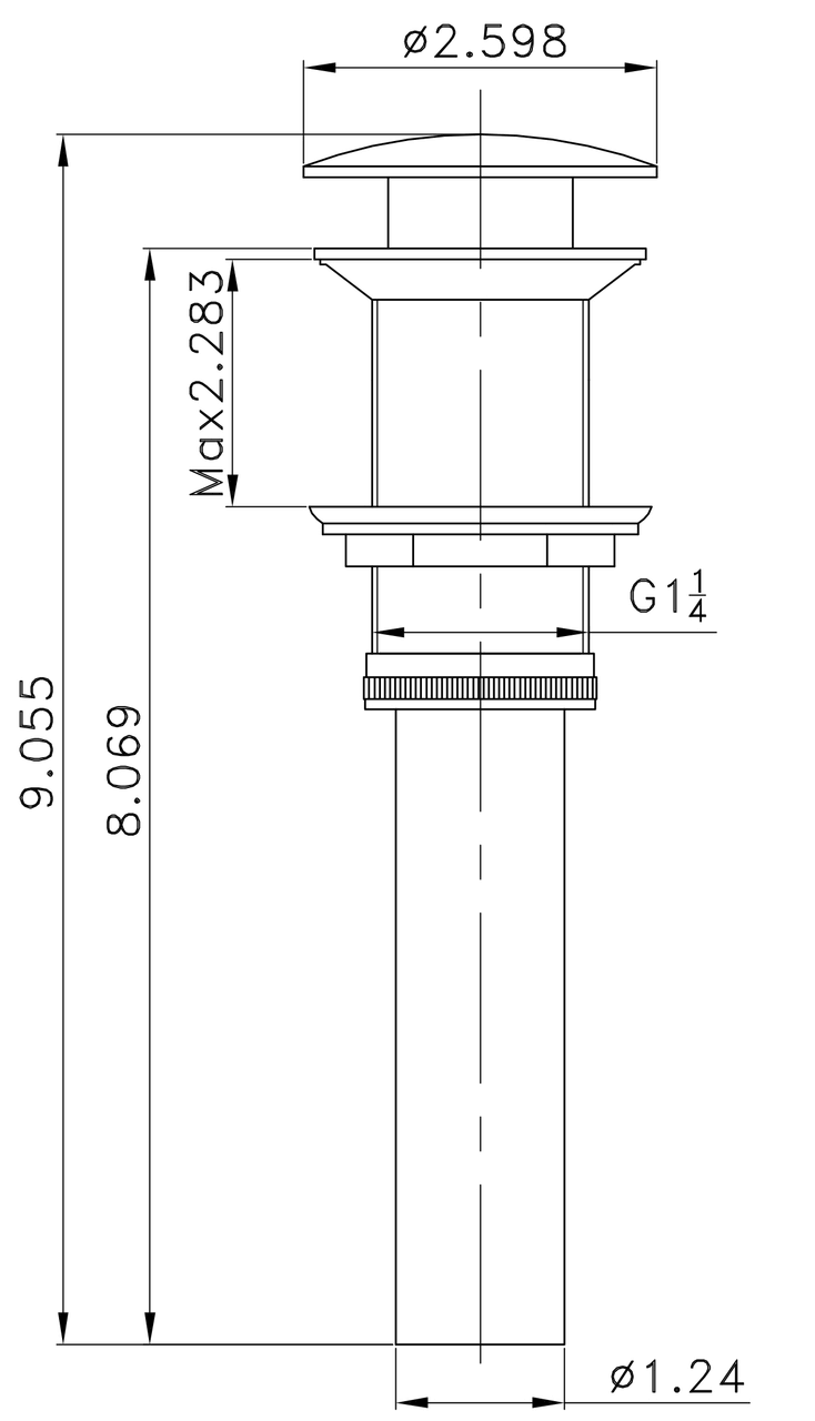 Square Vessel Sink G195
