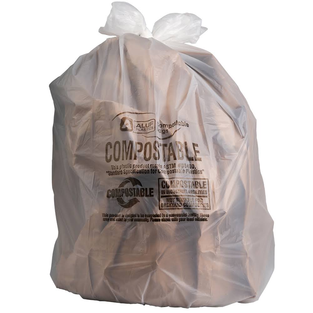 12-16 Gallon Compostable Trash Bags C6371