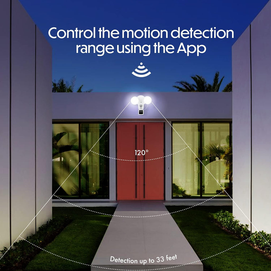 3-in-1 Wired Smart Floodlight, Charger and Mount with Motion Sensor and Timer Control X89300