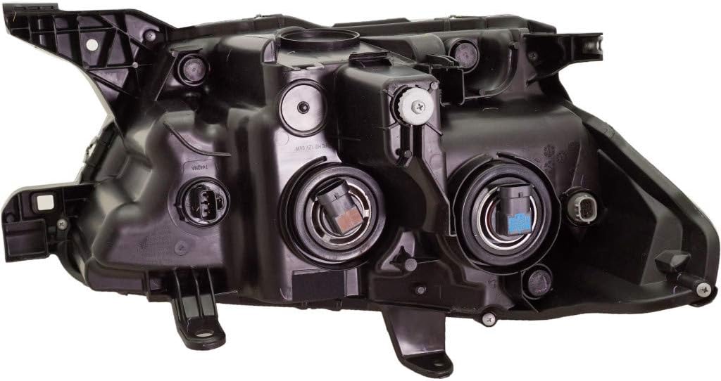 Toyota Tacoma Headlight Pair Driver and Passenger Side Halogen Type Daytime Running Light L4612