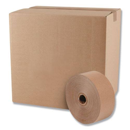 Brown Gummed Kraft Sealing Tape, 3x22 x 450 ft, 10/Carton I613973