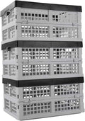 16 L Plastic Collapsible Storage Crate V73138