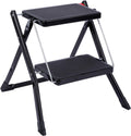 Folding 2 Step Stool with Anti-Slip Pedal O97303