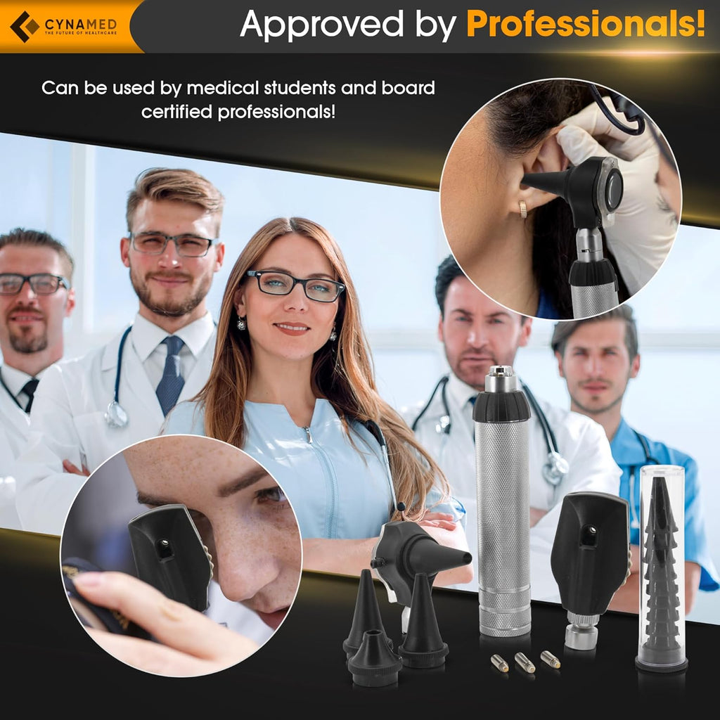 2-in-1 Ear Scope Set with Sight Chart and Carry Case G1875