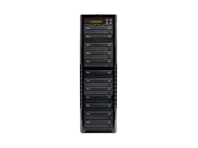 11 Target SATA DVD Duplicator with Built-In M-Disc Support Burner X849023