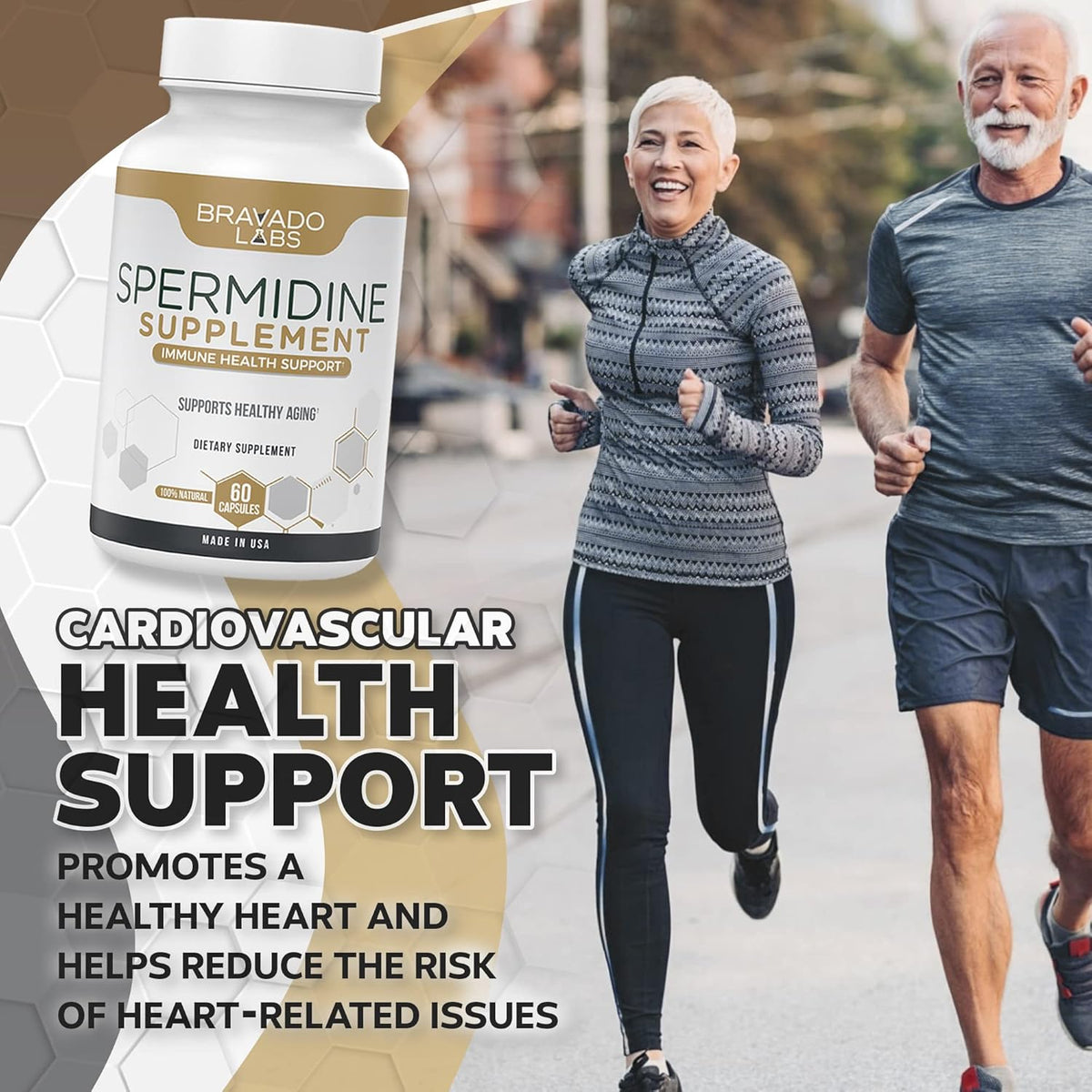 Spermidine Supplement - Wheat Germ Extract with Thiamine - 60 ct W931039