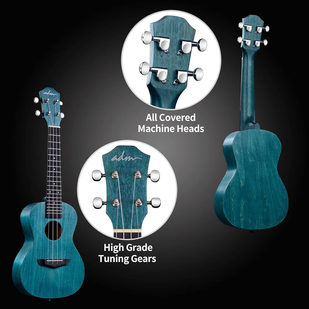 Blue Mahogany Concert Ukulele Q63265