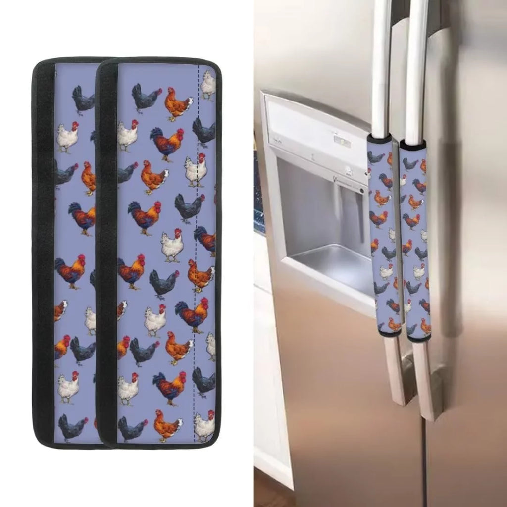 4 Piece Refrigerator Door Handle Cover M4339