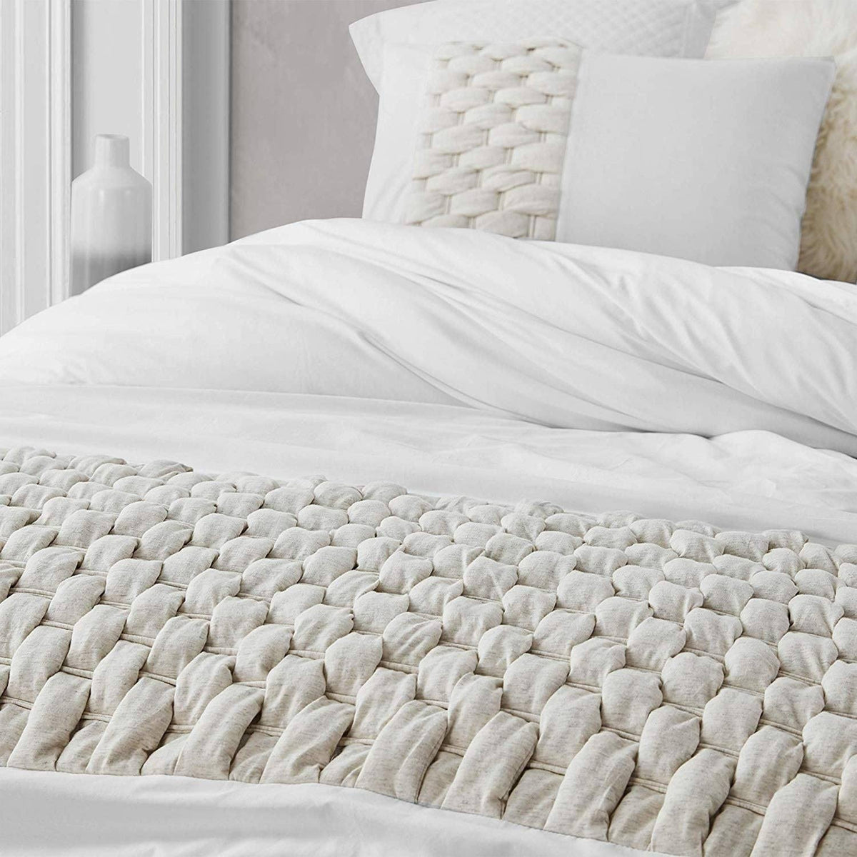 Oversized Knit Duvet Cover M5151