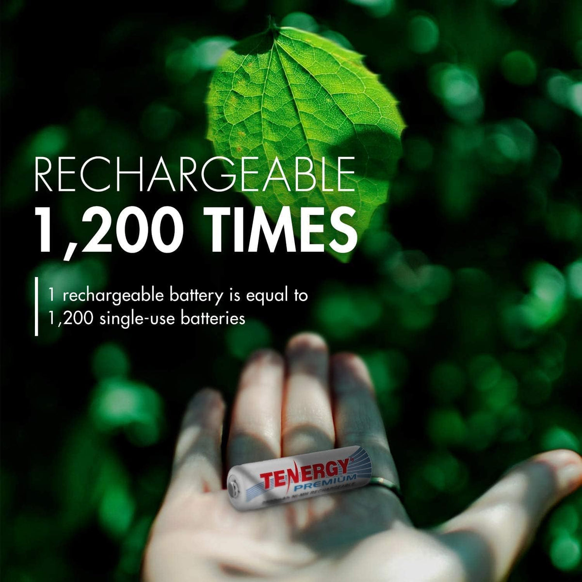 60 Pack 2500mAh NiMH Rechargeable AA Batteries Z447093