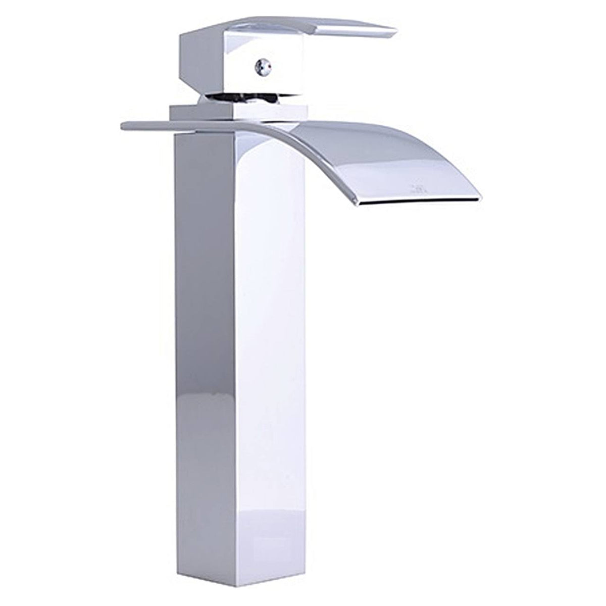 Polished Chrome Single Hole Vessel Sink Faucet A4919