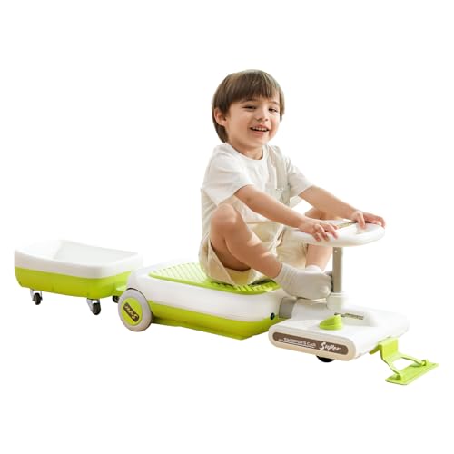 12V Electric Ride-On Car for Kids with LED Lights Q9709