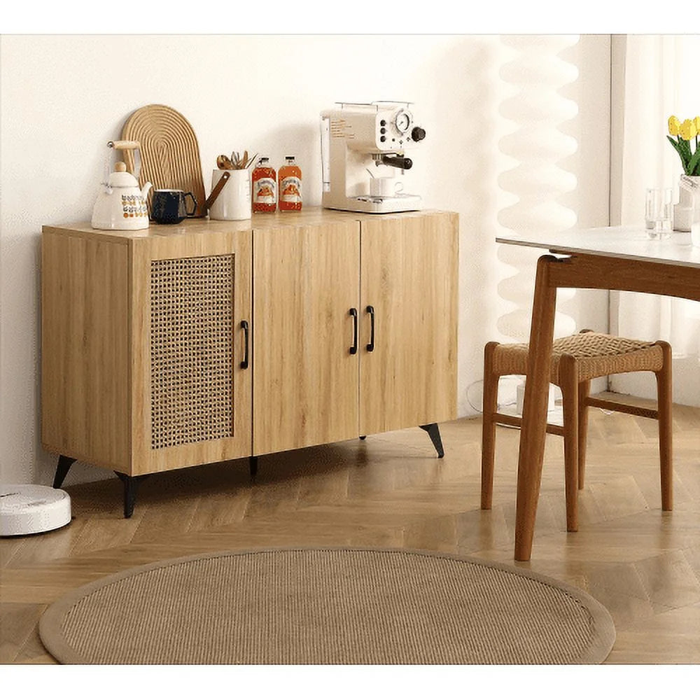 Natural Rattan 45.3inch Side Cabinet G28174
