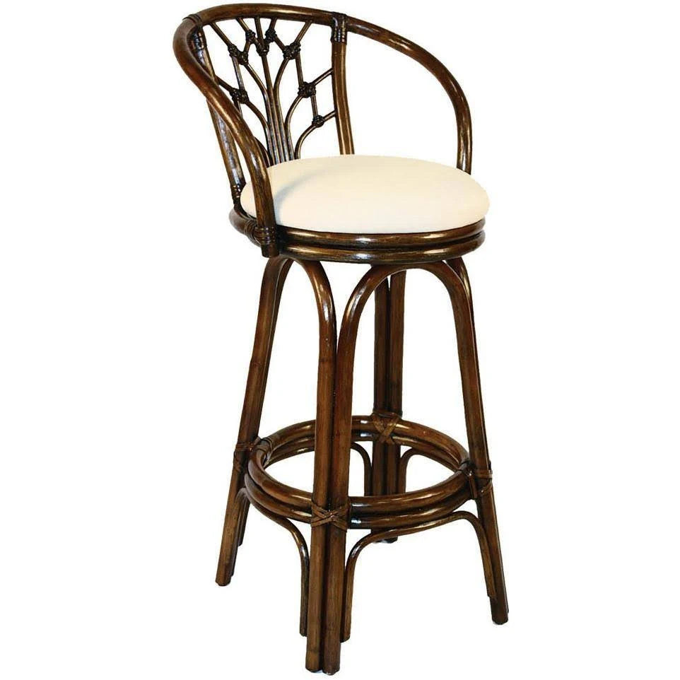 Antique Finish Rattan Counterstool K253383