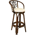 Antique Finish Rattan Counterstool K253383