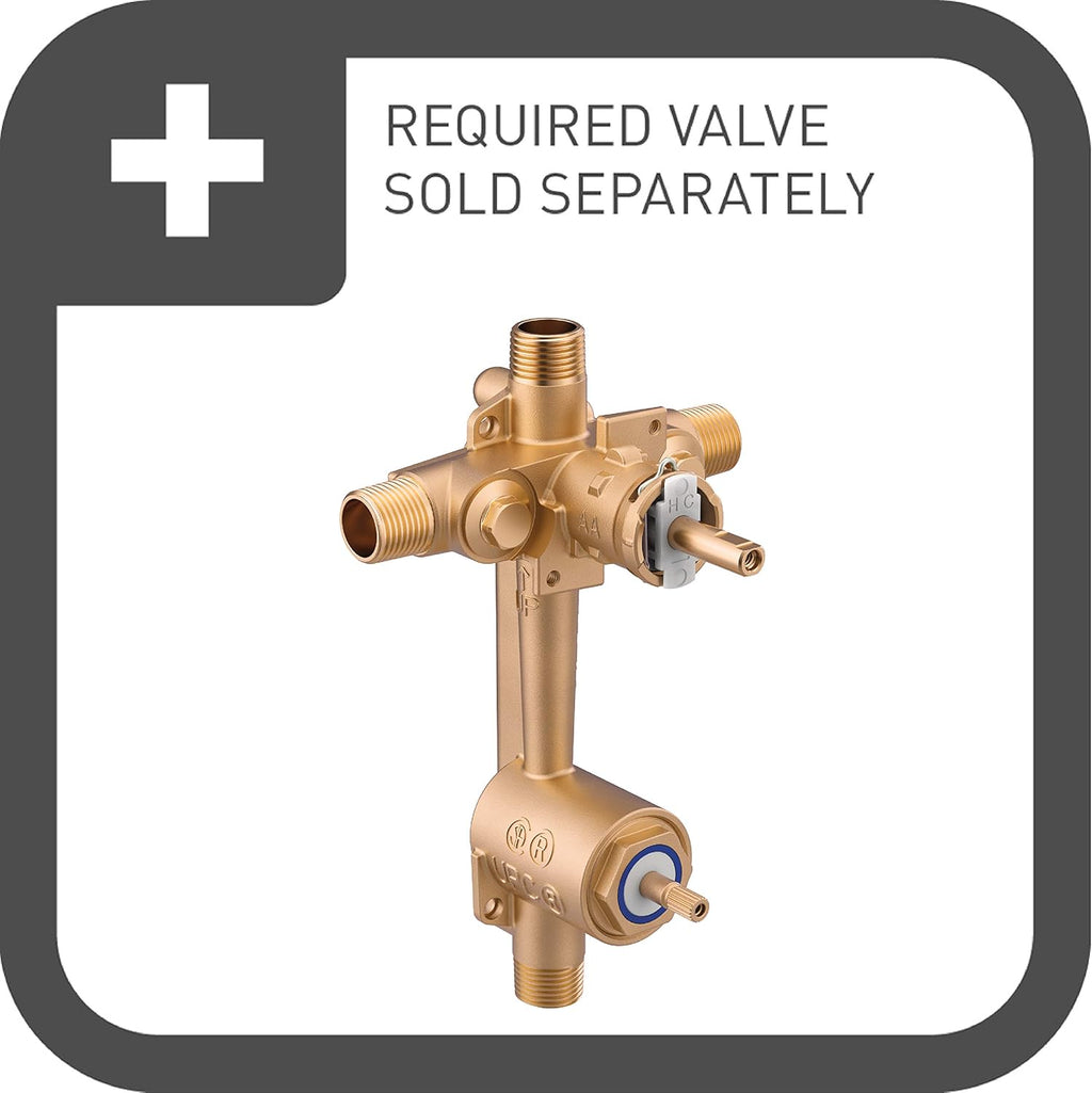 Chrome 3-Function Transfer Valve Trim Kit G896