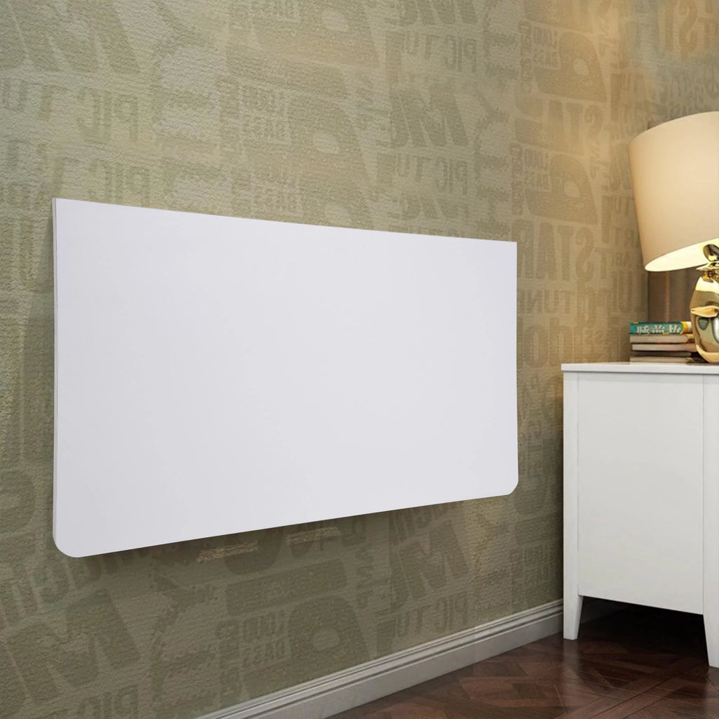 Wall Mounted Floating Folding Desk White T68105