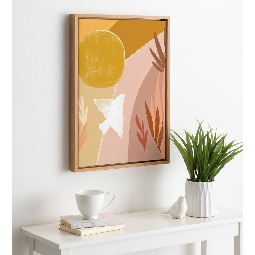 Natural Framed Canvas 18x24 C943013