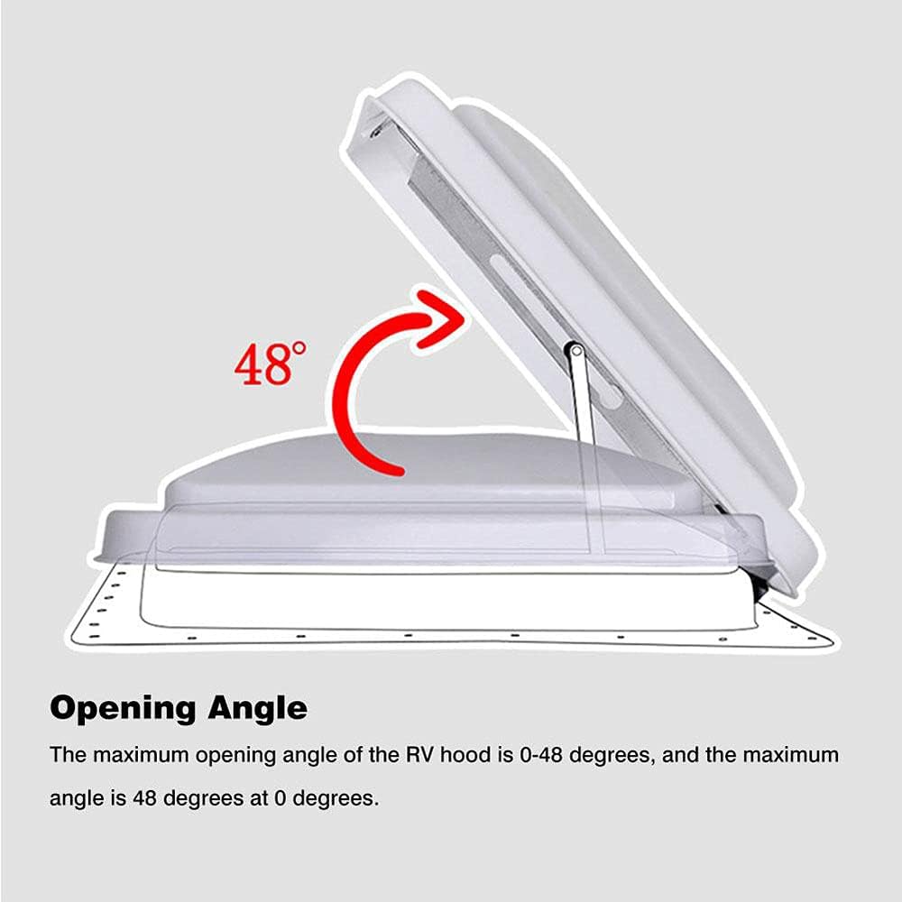 14x14 inch RV Roof Vent Cover Pack of 2 J3814
