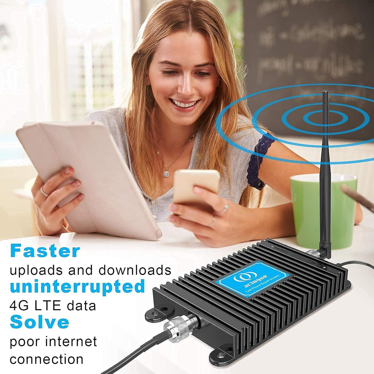 5G/4G Cell Phone Signal Booster with Antenna Kits Y336
