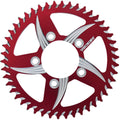 Red 40T Aluminum Rear Sprocket Y90187