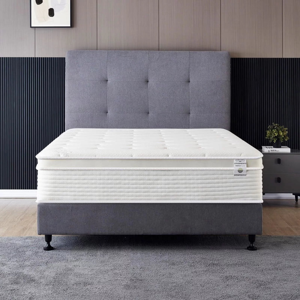 12 Inch Cool Memory Foam Spring Hybrid Euro Top Medium Firm Full Size Mattress F20757