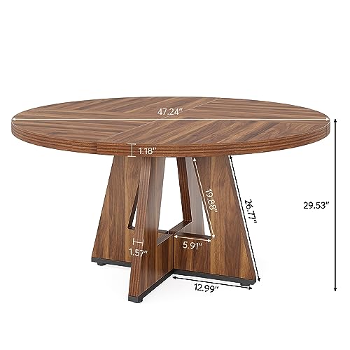Black 47 in Round Wood Dining Table P793548